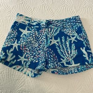 Super Cute Sz 2 Lilly Pulitzer shorts. Excellent condition! The Callahan short.